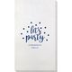 Confetti Dots Let's Party Bamboo Luxe Guest Towels Image 2 of 5